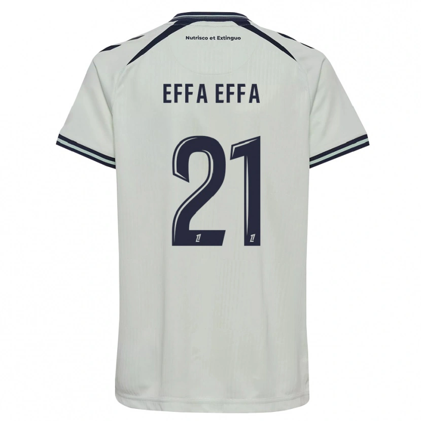 Danxen Homem Camisola Chancelle Effa Effa #21 Azul Meia-Noite Branco Alternativa 2026/27 Camisa