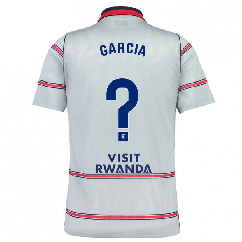 Danxen Homem Camisola Luciano Garcia #0 Cinza Vermelho Azul Marinho Terceiro 2026/27 Camisa