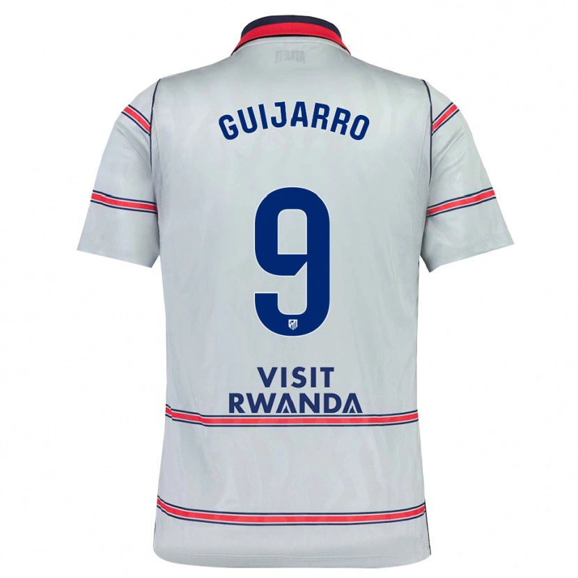 Danxen Homem Camisola Sheila Guijarro #9 Cinza Vermelho Azul Marinho Terceiro 2026/27 Camisa