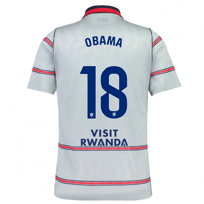 Danxen Homem Camisola Gabriel Obama #18 Cinza Vermelho Azul Marinho Terceiro 2026/27 Camisa