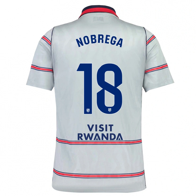 Danxen Homem Camisola Abraham Nobrega #18 Cinza Vermelho Azul Marinho Terceiro 2026/27 Camisa