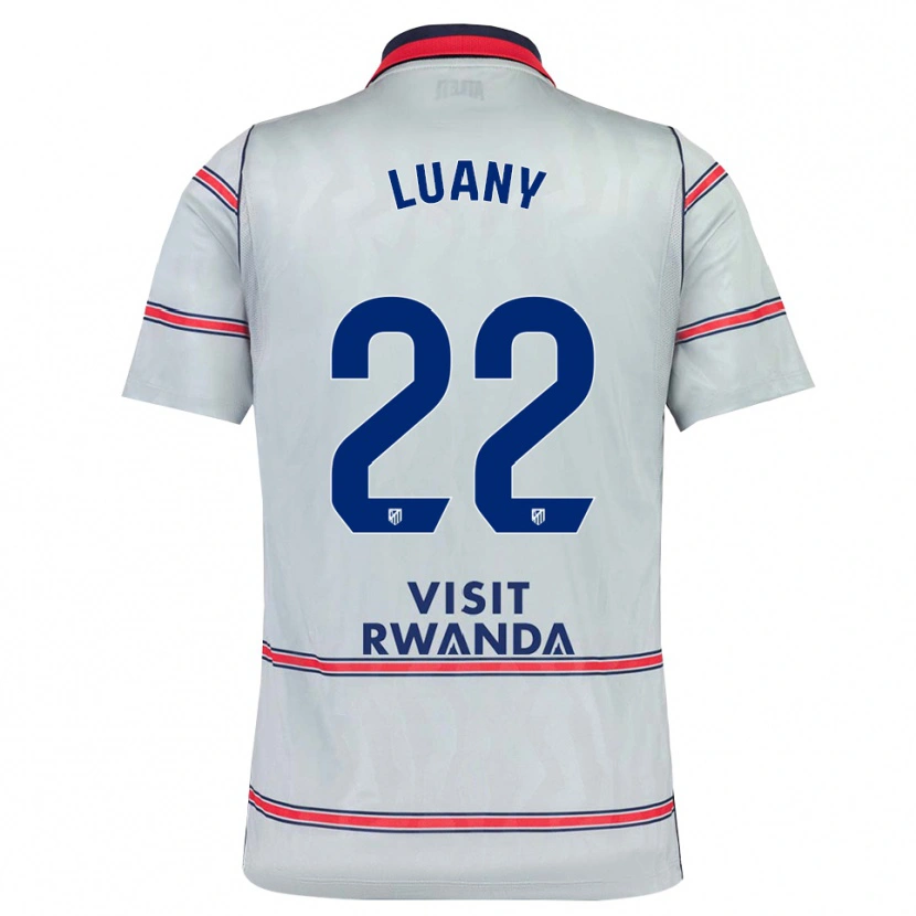 Danxen Homem Camisola Luany Vitória Da Silva Rosa #22 Cinza Vermelho Azul Marinho Terceiro 2026/27 Camisa