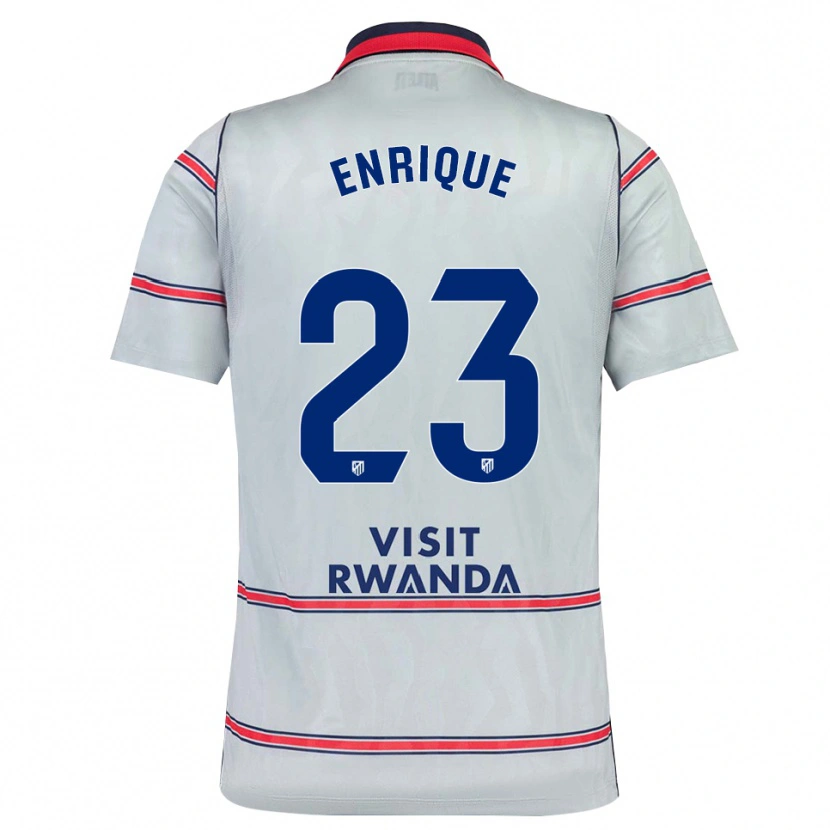 Danxen Homem Camisola Gustavo Enrique #23 Cinza Vermelho Azul Marinho Terceiro 2026/27 Camisa