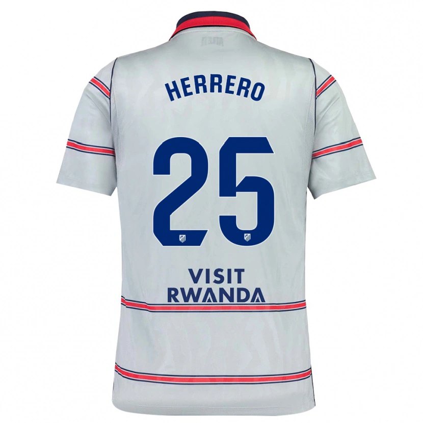Danxen Homem Camisola Alex Herrero #25 Cinza Vermelho Azul Marinho Terceiro 2026/27 Camisa