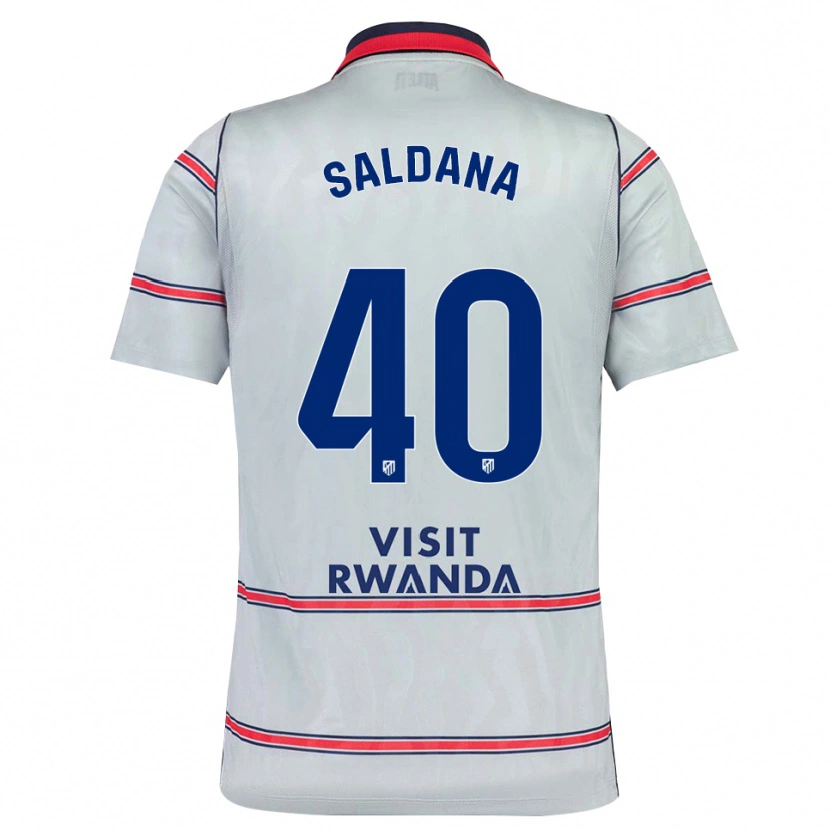 Danxen Homem Camisola Jose Saldana #40 Cinza Vermelho Azul Marinho Terceiro 2026/27 Camisa