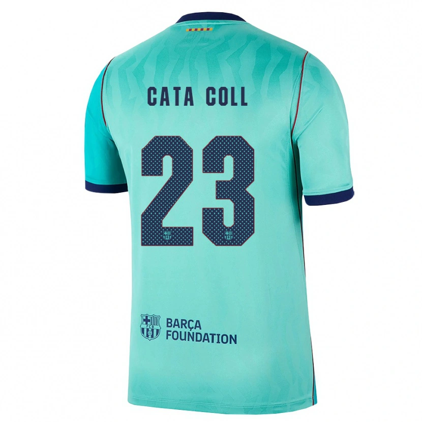 Danxen Homem Camisola Cata Coll #23 Água Turquesa Escura Azul Real Terceiro 2026/27 Camisa