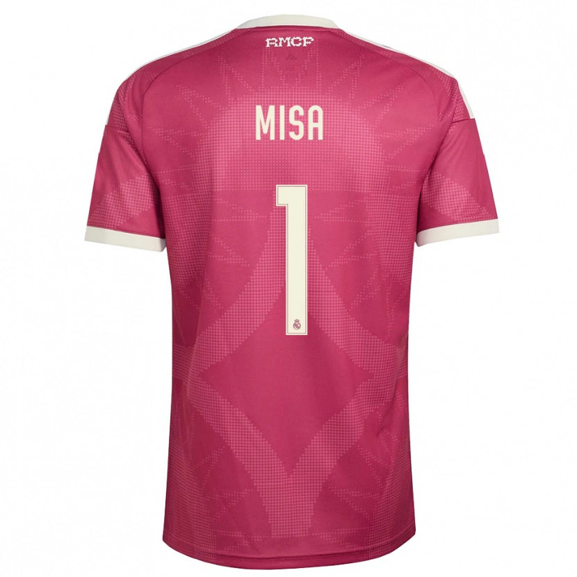 Danxen Homem Camisola Misa Rodríguez #1 Vermelho Pálido Violeta Branco Terceiro 2026/27 Camisa