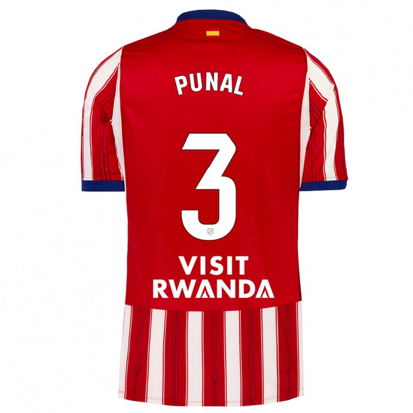 Danxen Mulher Camisola Aitor Punal #3 Azul Real Vermelho Branco Principal 2026/27 Camisa