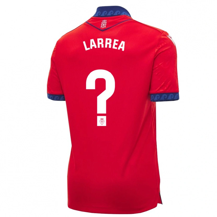 Danxen Mulher Camisola Unai Larrea #0 Vermelho Azul Marinho Branco Principal 2026/27 Camisa