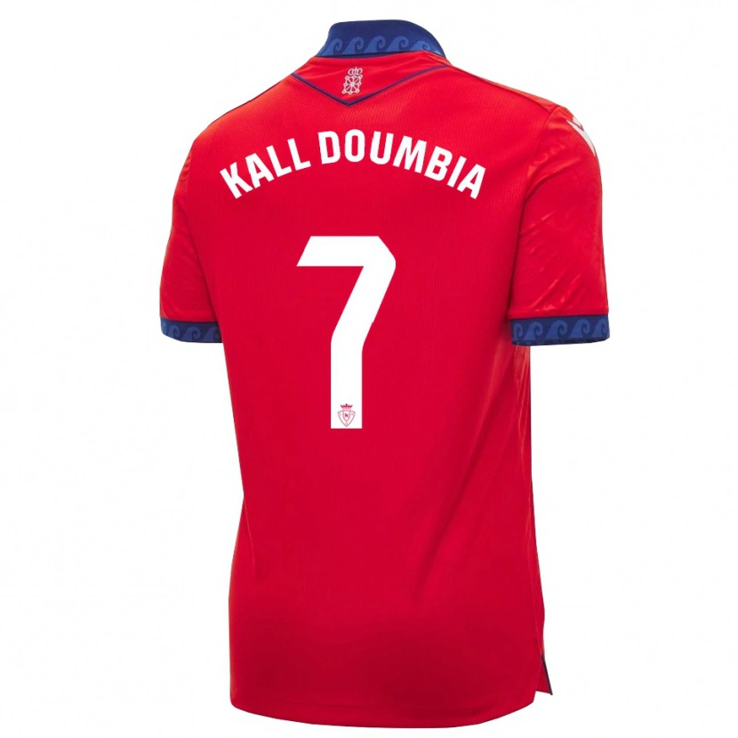 Danxen Mulher Camisola Aly Kall Doumbia #7 Vermelho Azul Marinho Branco Principal 2026/27 Camisa