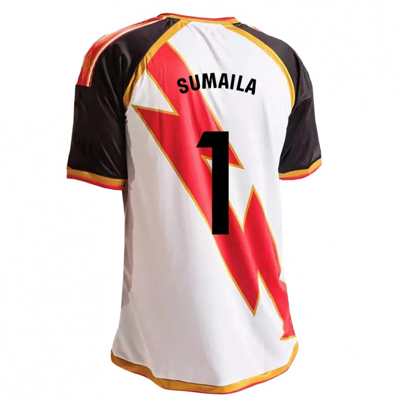 Danxen Mulher Camisola Sherifatu Sumaila #1 Preto Vermelho Branco Dourado Principal 2026/27 Camisa
