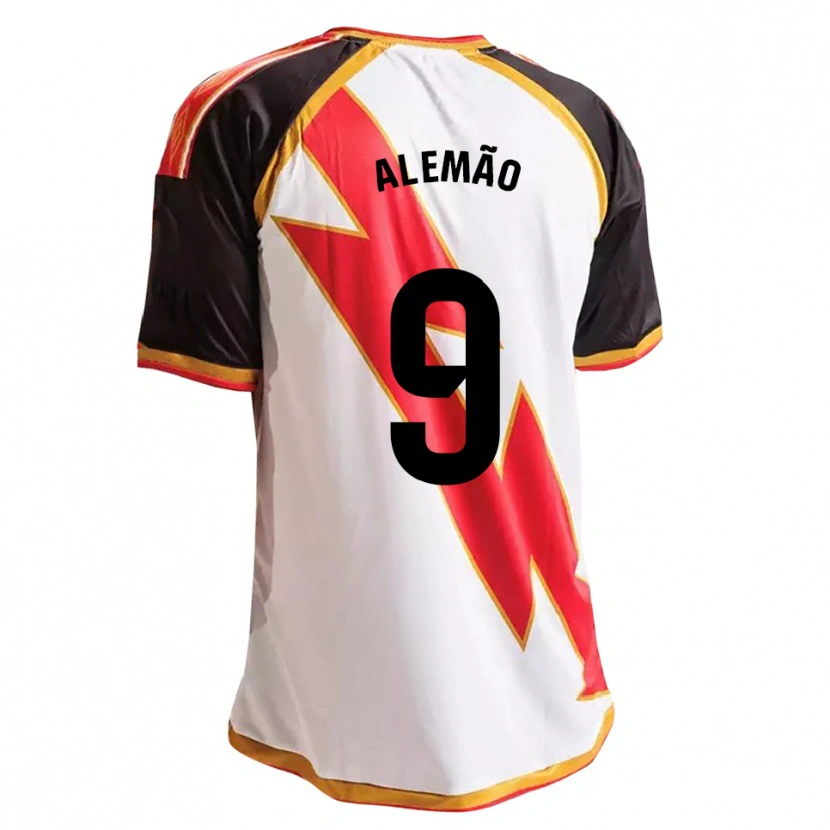 Danxen Mulher Camisola Alemão #9 Preto Vermelho Branco Dourado Principal 2026/27 Camisa