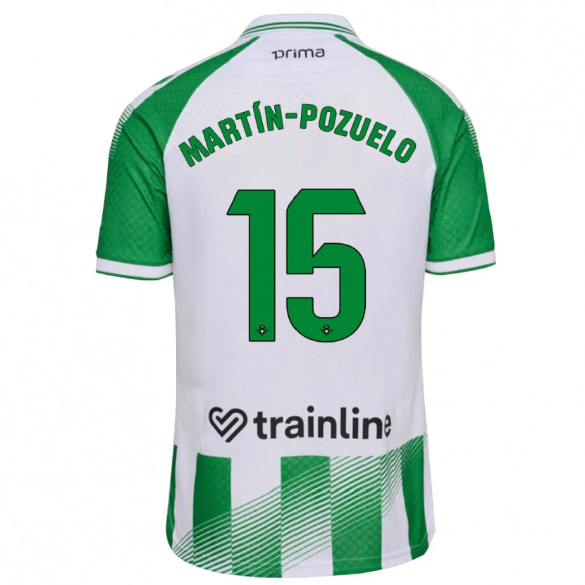 Danxen Mulher Camisola Esther Martín-Pozuelo #15 Verde Claro Preto Branco Principal 2026/27 Camisa