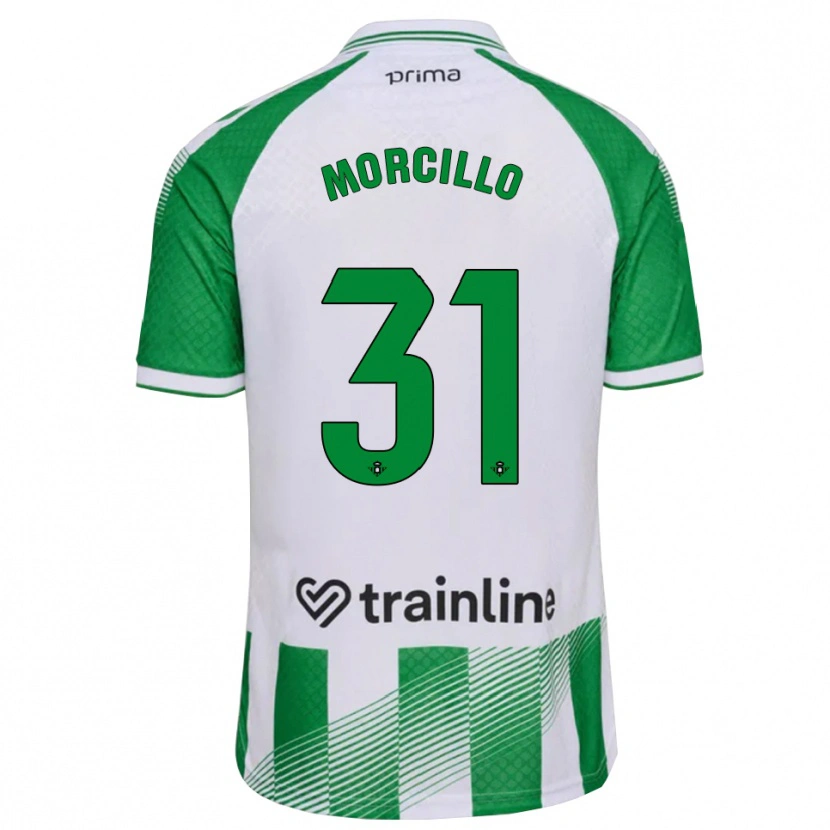 Danxen Mulher Camisola Ana Morcillo #31 Verde Claro Preto Branco Principal 2026/27 Camisa