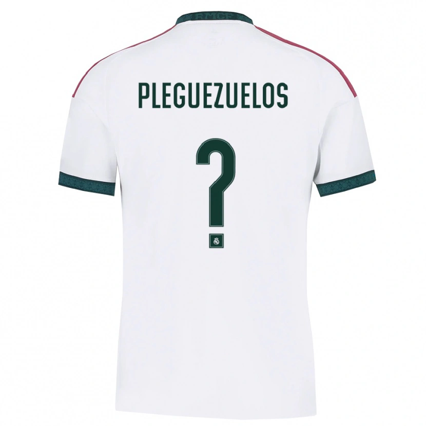 Danxen Mulher Camisola Joel Pleguezuelos #0 Verde Escuro Branco Vermelho Principal 2026/27 Camisa