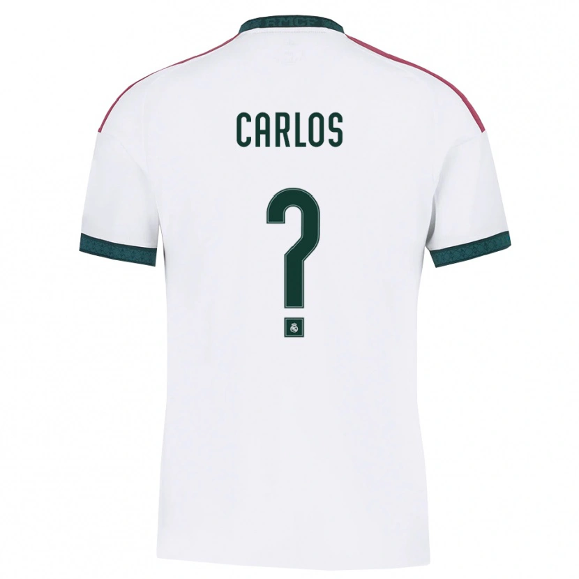 Danxen Mulher Camisola Carlos Sánchez #0 Verde Escuro Branco Vermelho Principal 2026/27 Camisa