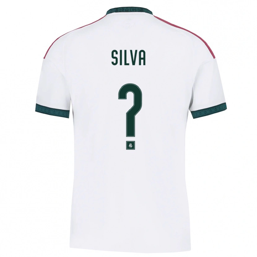 Danxen Mulher Camisola Aarón Silva #0 Verde Escuro Branco Vermelho Principal 2026/27 Camisa