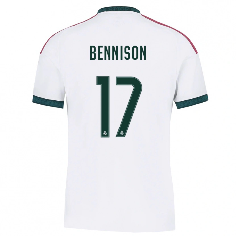 Danxen Mulher Camisola Hanna Bennison #17 Verde Escuro Branco Vermelho Principal 2026/27 Camisa