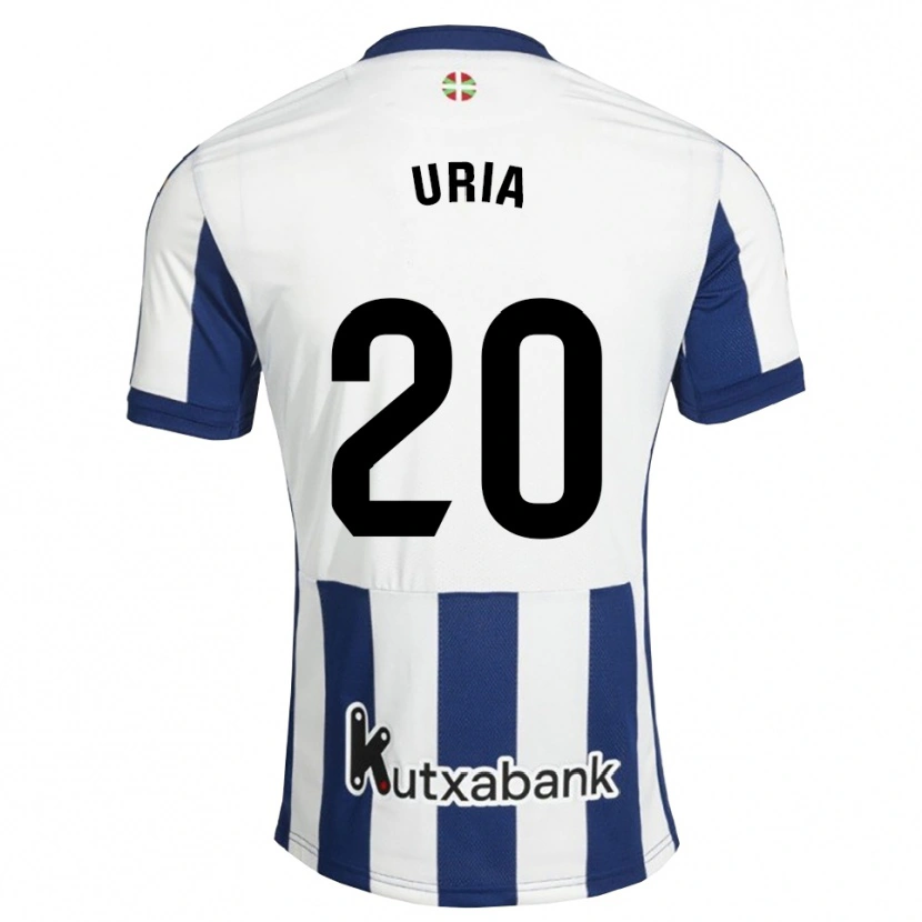 Danxen Mulher Camisola Mirari Uria #20 Azul Marinho Branco Dourado Principal 2026/27 Camisa
