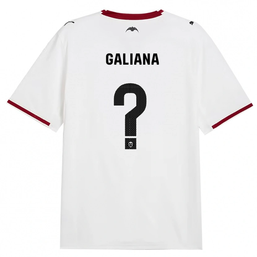 Danxen Mulher Camisola Omar Galiana #0 Preto Branco Vermelho Amarelo Principal 2026/27 Camisa