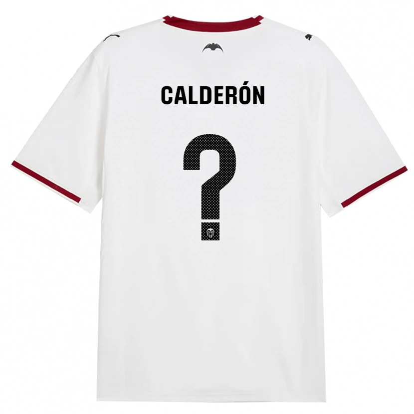 Danxen Mulher Camisola Alfonso Calderón #0 Preto Branco Vermelho Amarelo Principal 2026/27 Camisa