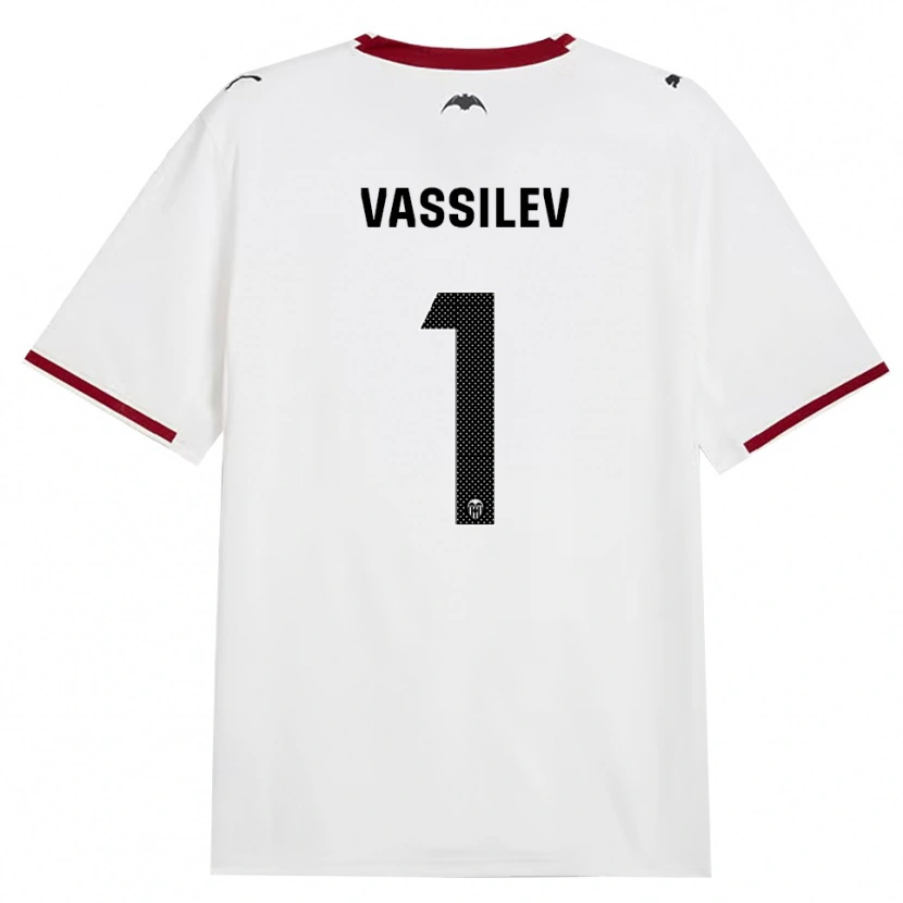 Danxen Mulher Camisola David Vassilev #1 Preto Branco Vermelho Amarelo Principal 2026/27 Camisa