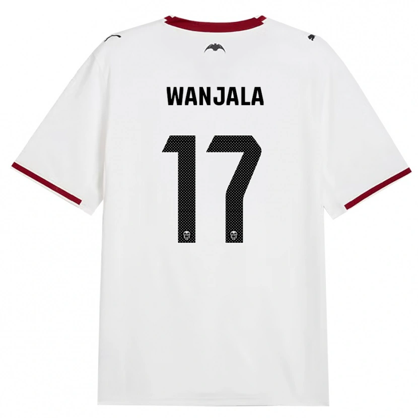 Danxen Mulher Camisola Amos Wanjala #17 Preto Branco Vermelho Amarelo Principal 2026/27 Camisa