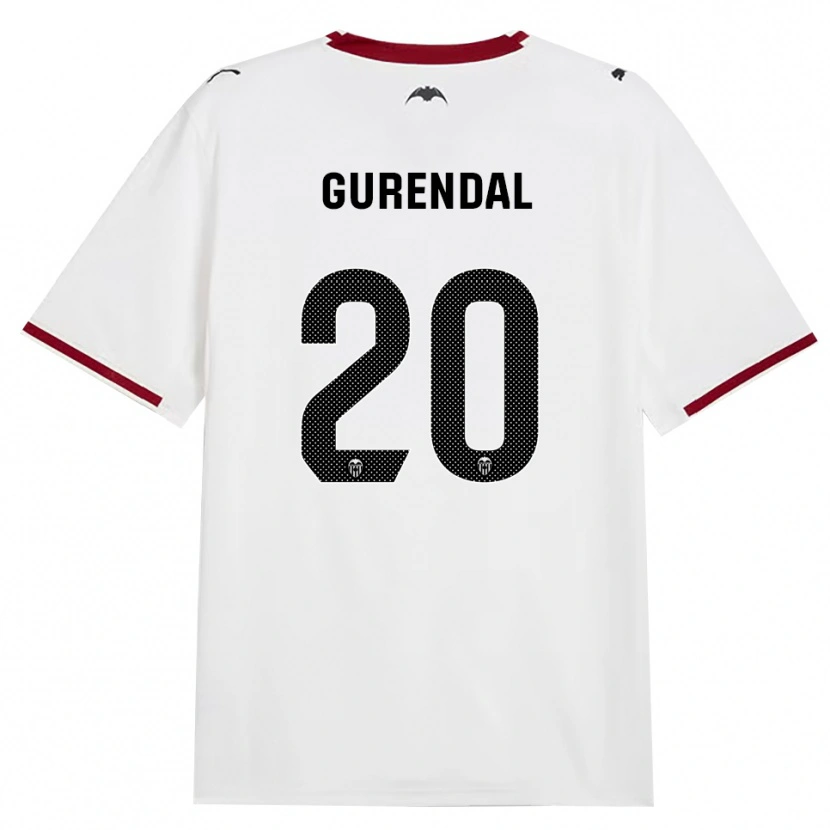 Danxen Mulher Camisola Alexander Gurendal #20 Preto Branco Vermelho Amarelo Principal 2026/27 Camisa