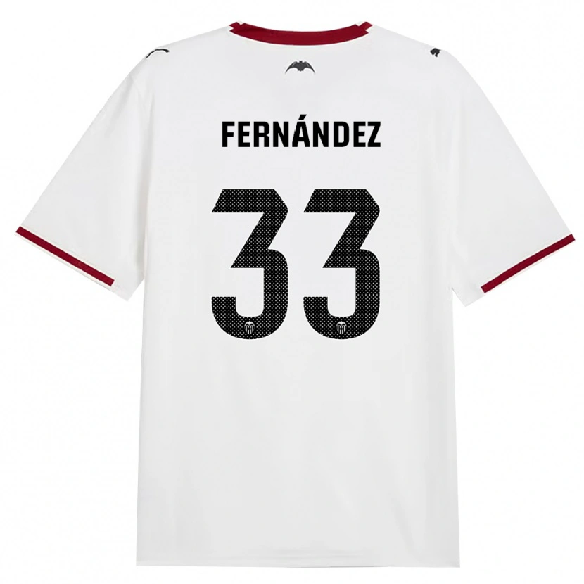 Danxen Mulher Camisola Hugo Fernández #33 Preto Branco Vermelho Amarelo Principal 2026/27 Camisa