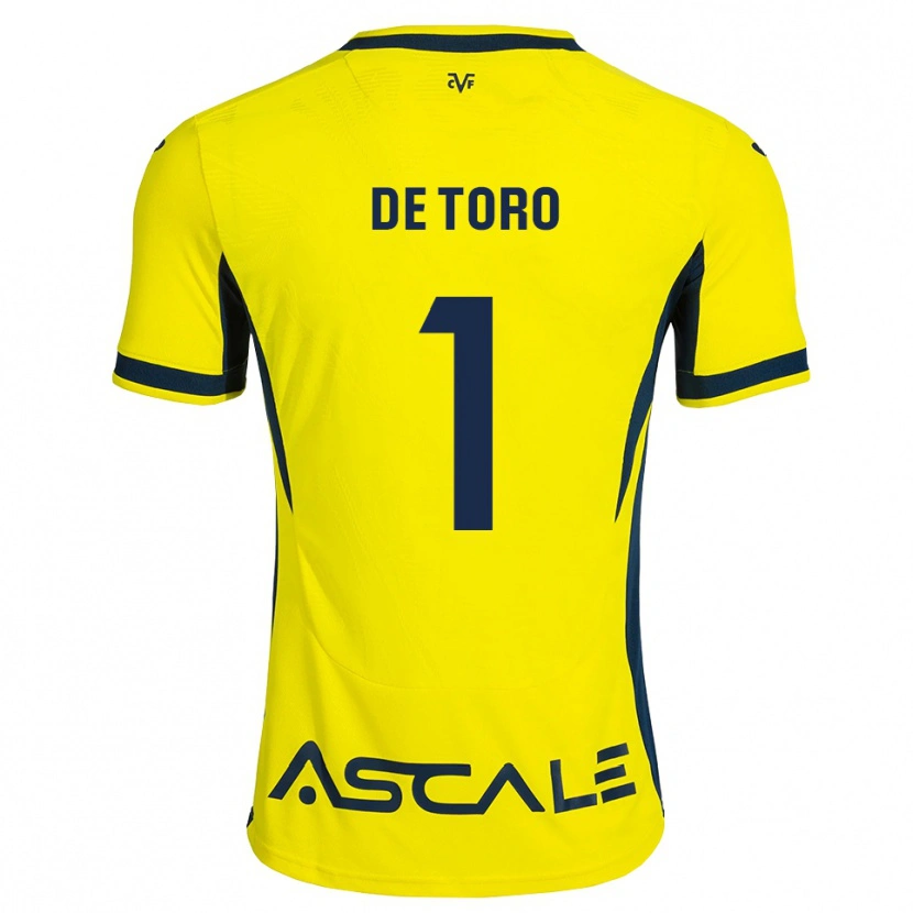 Danxen Mulher Camisola Elena De Toro #1 Amarelo Preto Vermelho Principal 2026/27 Camisa