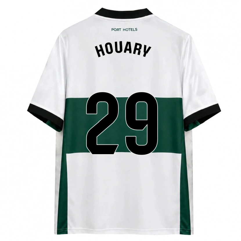 Danxen Mulher Camisola Ali Houary #29 Verde Branco Vermelho Principal 2026/27 Camisa