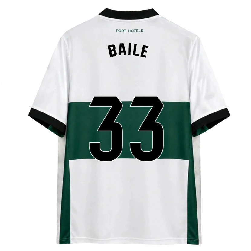 Danxen Mulher Camisola Andrés Baile #33 Verde Branco Vermelho Principal 2026/27 Camisa