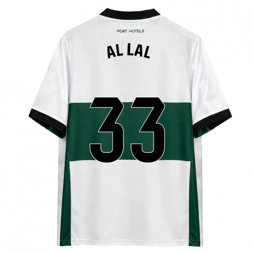 Danxen Mulher Camisola Nordin Al Lal #33 Verde Branco Vermelho Principal 2026/27 Camisa