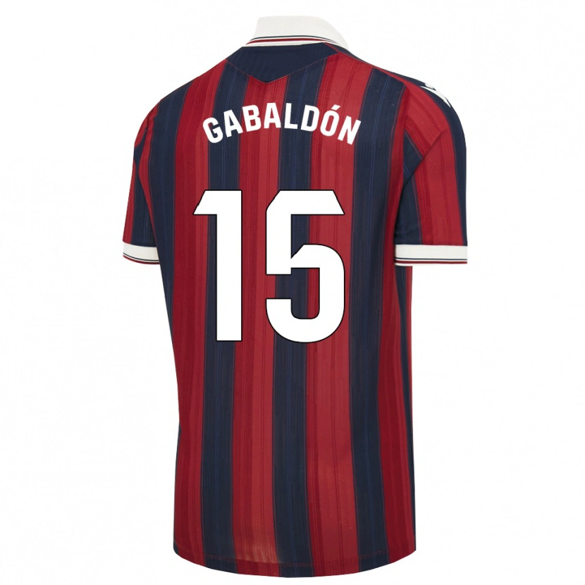 Danxen Mulher Camisola María Gabaldón #15 Azul Meia-Noite Vermelho Principal 2026/27 Camisa