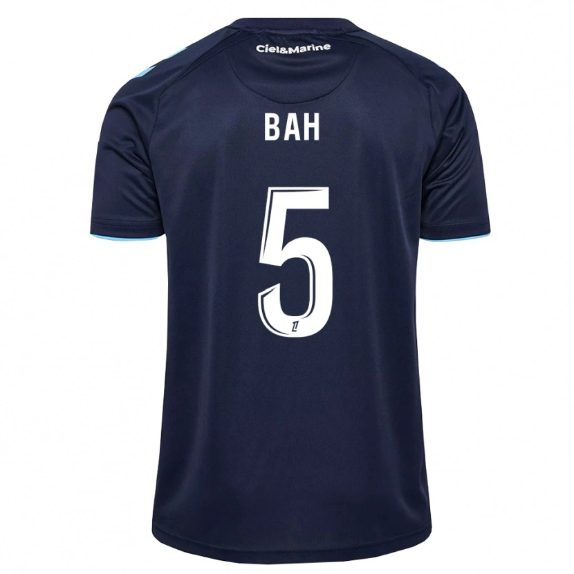 Danxen Mulher Camisola Thierno Bah #5 Azul Centáurea Azul Meia-Noite Principal 2026/27 Camisa
