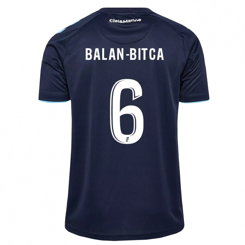 Danxen Mulher Camisola Mario Balan-Bitca #6 Azul Centáurea Azul Meia-Noite Principal 2026/27 Camisa
