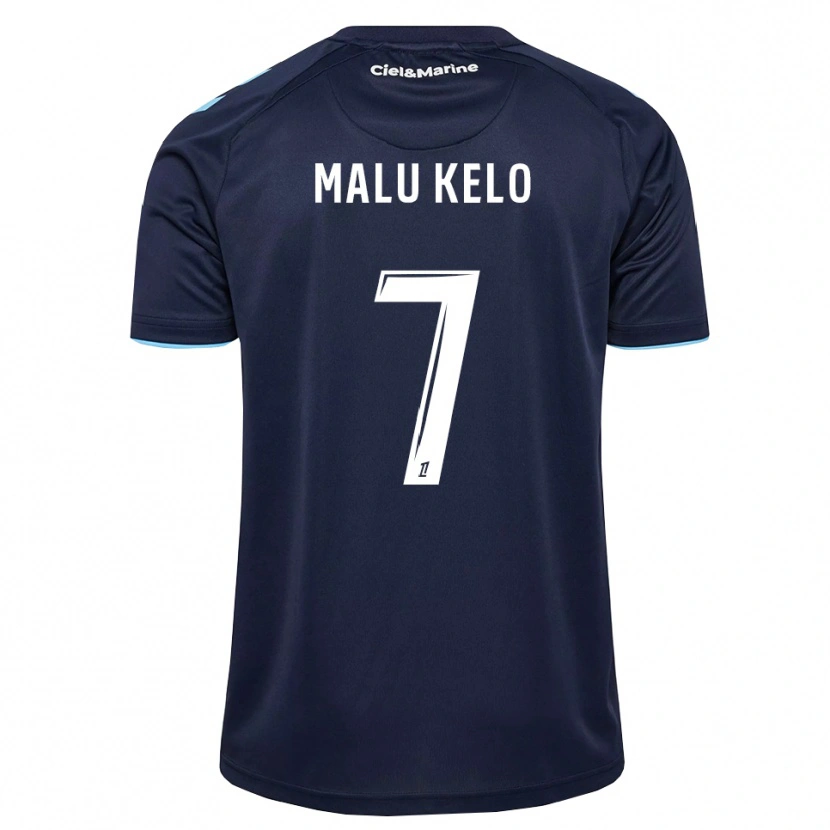 Danxen Mulher Camisola Yohann Malu Kelo #7 Azul Centáurea Azul Meia-Noite Principal 2026/27 Camisa