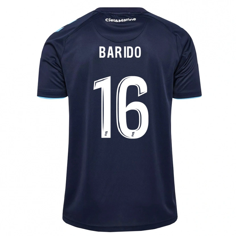 Danxen Mulher Camisola Jules Barido #16 Azul Centáurea Azul Meia-Noite Principal 2026/27 Camisa