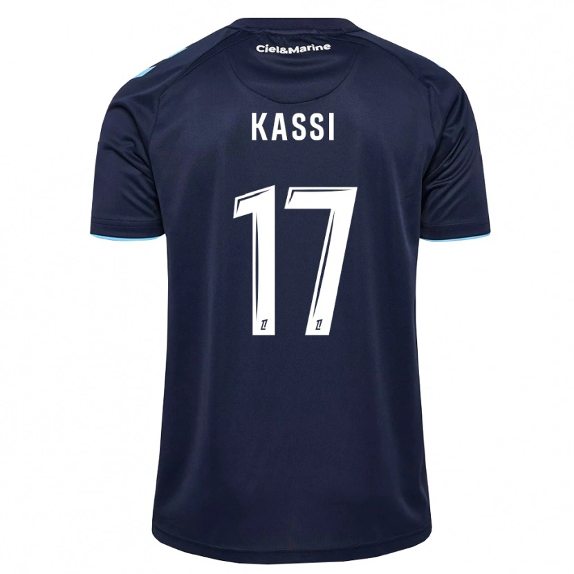 Danxen Mulher Camisola Sarah Kassi #17 Azul Centáurea Azul Meia-Noite Principal 2026/27 Camisa