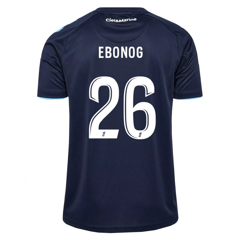 Danxen Mulher Camisola Simon Ebonog #26 Azul Centáurea Azul Meia-Noite Principal 2026/27 Camisa