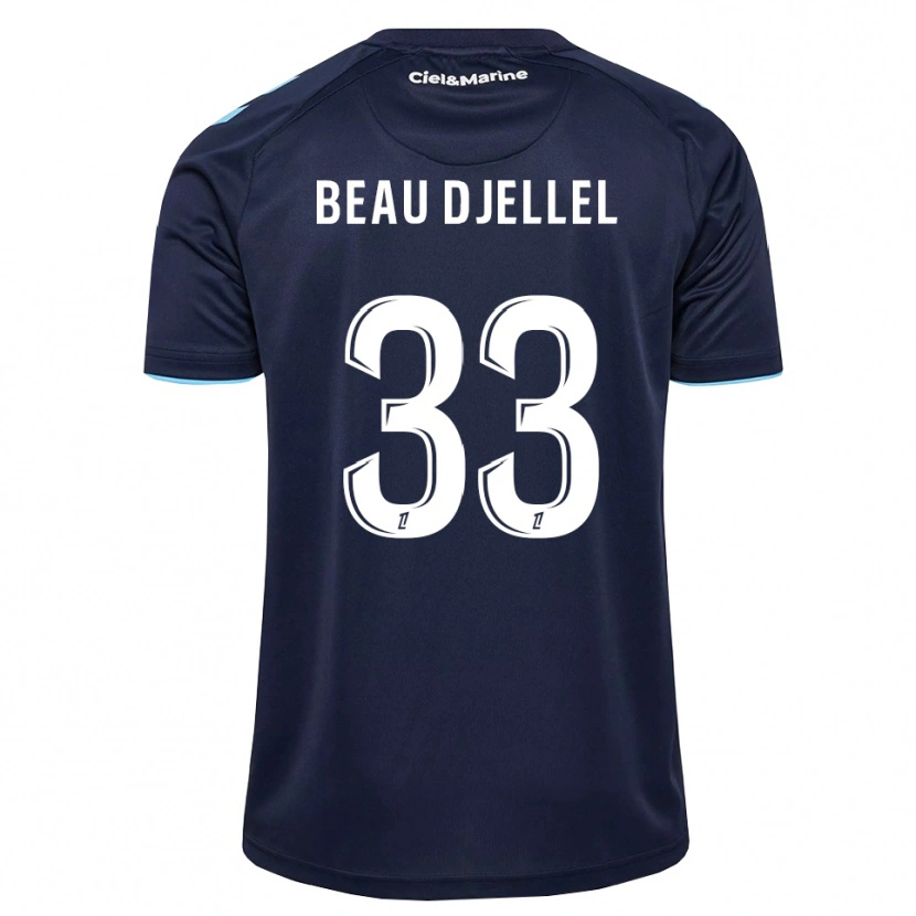 Danxen Mulher Camisola Yanis Beau Djellel #33 Azul Centáurea Azul Meia-Noite Principal 2026/27 Camisa