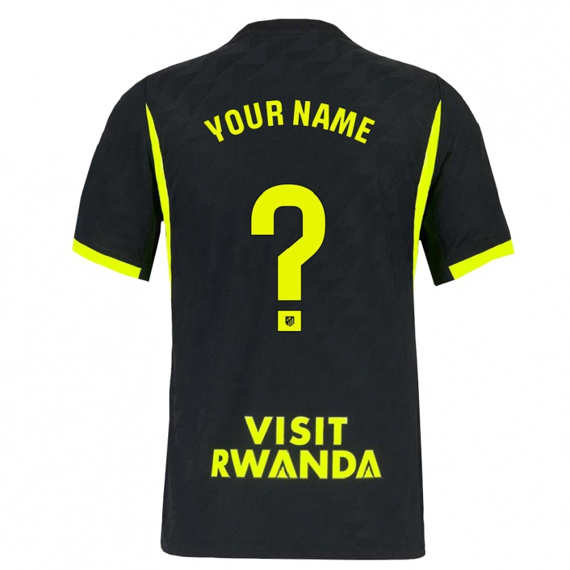 Danxen Mulher Camisola Seu Nome #0 Verde Brilhante Preto Alternativa 2026/27 Camisa