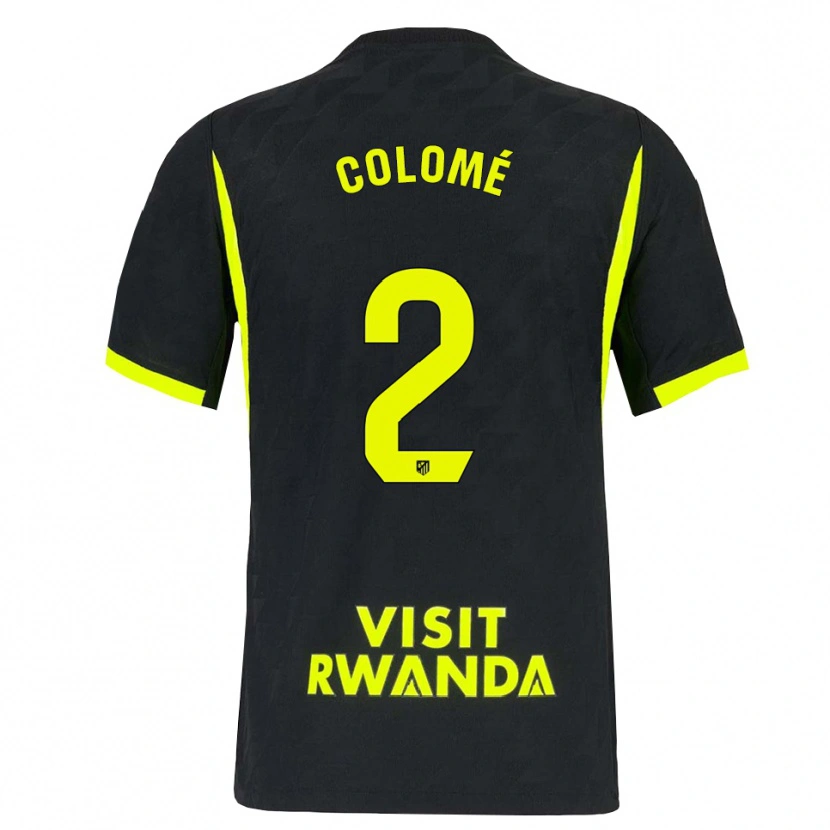 Danxen Mulher Camisola Jan Colomé #2 Verde Brilhante Preto Alternativa 2026/27 Camisa