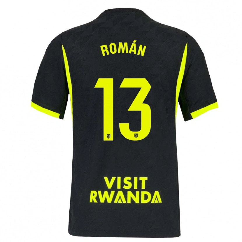 Danxen Mulher Camisola Francis Holgado #13 Verde Brilhante Preto Alternativa 2026/27 Camisa