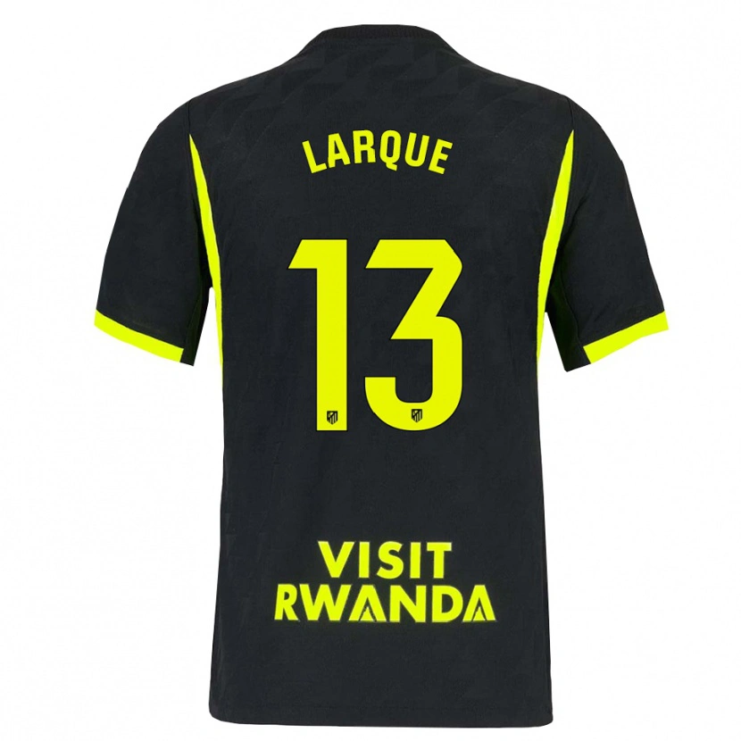 Danxen Mulher Camisola Patricia Larqué #13 Verde Brilhante Preto Alternativa 2026/27 Camisa