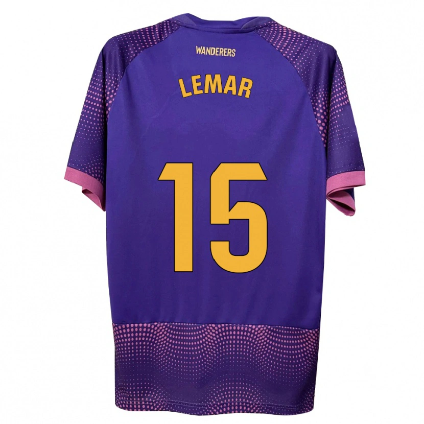 Danxen Mulher Camisola Thomas Lemar #15 Branco Rosa Roxo Alternativa 2026/27 Camisa