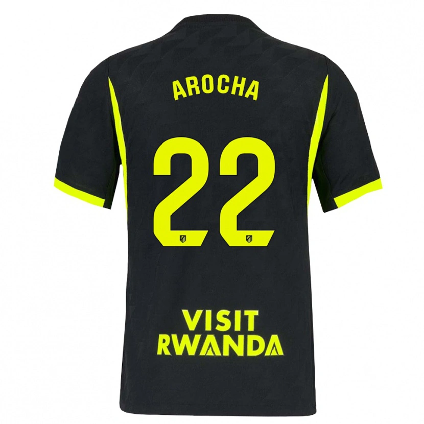 Danxen Mulher Camisola Santi Arocha #22 Verde Brilhante Preto Alternativa 2026/27 Camisa