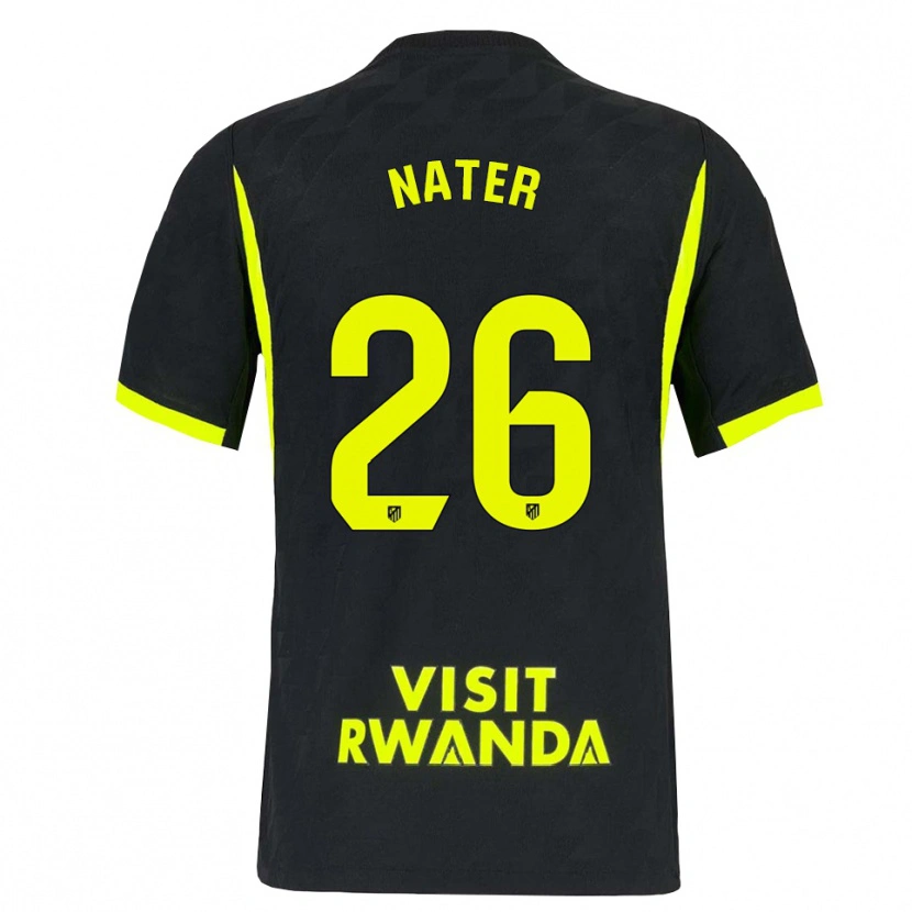 Danxen Mulher Camisola Silvano Nater #26 Verde Brilhante Preto Alternativa 2026/27 Camisa