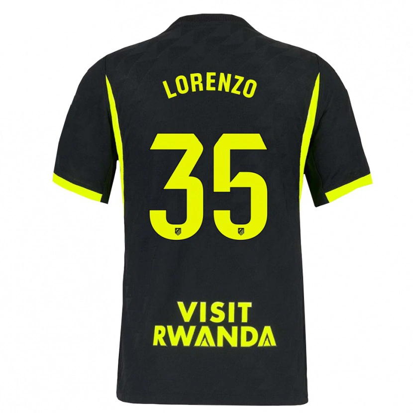 Danxen Mulher Camisola Diego Lorenzo #35 Verde Brilhante Preto Alternativa 2026/27 Camisa