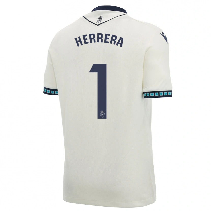 Danxen Mulher Camisola Sergio Herrera #1 Branco Preto Azul Céu Claro Alternativa 2026/27 Camisa